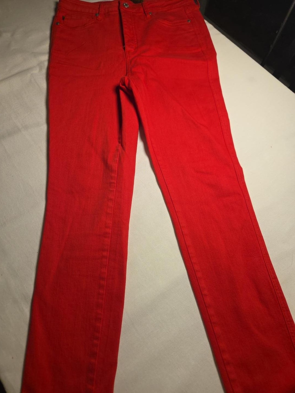 Judy Blue Vibrant Red Skinny Jeans